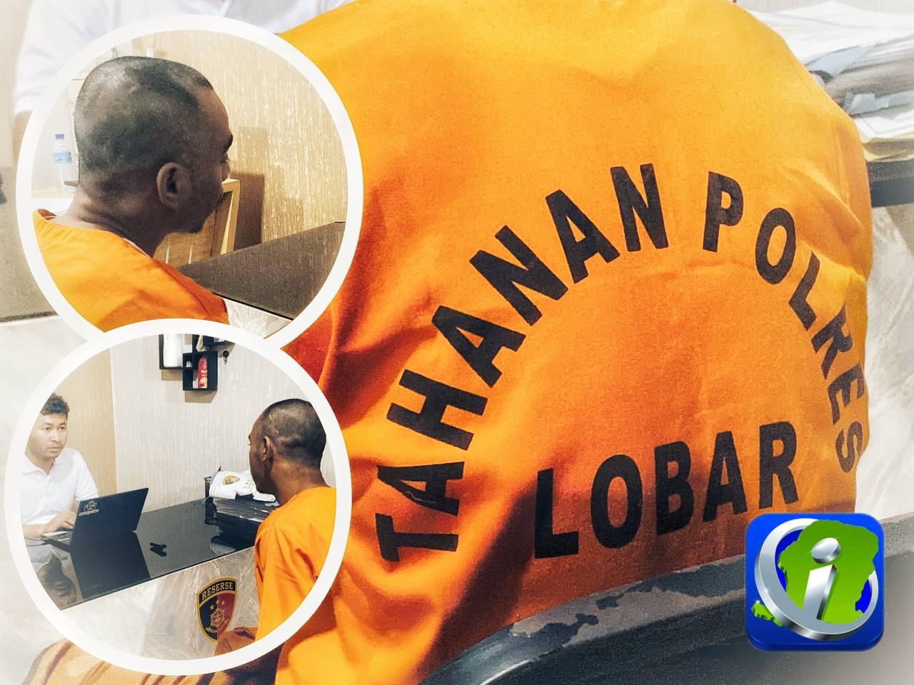 AS (32) Diinterogasi di Polres Lombok Barat